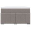 vidaXL &Kappa;&rho;&epsilon;&beta;ά&tau;&iota; Boxspring &mu;&epsilon; &Sigma;&tau;&rho;ώ&mu;&alpha; Taupe 120x190 &epsilon;&kappa;. &Upsilon;&phi;&alpha;&sigma;&mu;ά&tau;&iota;&nu;&omicron;