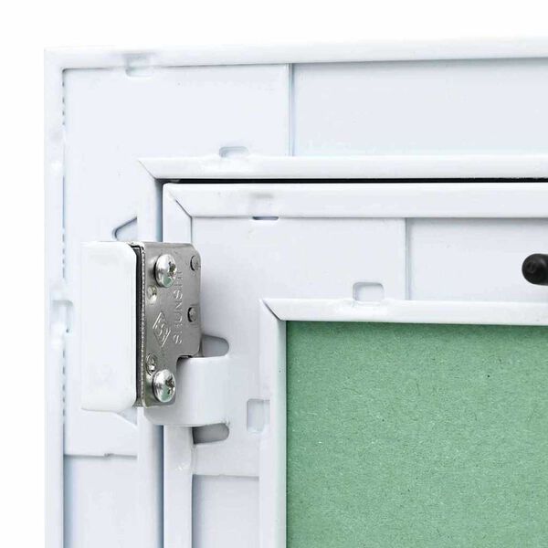 vidaXL Πάνελ πρόσβασης Λευκό 20 x 20 cm Αλουμίνιο και Γυψοσανίδα