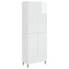 vidaXL &Sigma;έ&tau; &Nu;&tau;&omicron;&upsilon;&lambda;&alpha;&pi;&iota;ώ&nu; 2 pcs &Gamma;&upsilon;&alpha;&lambda;&iota;&sigma;&tau;&epsilon;&rho;ό &Lambda;&epsilon;&upsilon;&kappa;ό 66 x 34,5 x 95 &epsilon;&kappa;.