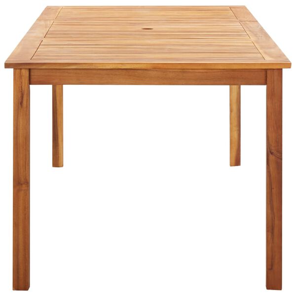 vidaXL Σετ Τραπεζαρίας Κήπου 9 τεμ. Γκρι Συνθετικό Ρατάν/Ξύλο Ακακίας