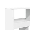 vidaXL Βιβλιοθήκη Λευκή 100x33x187,5 εκ. Επεξ. Ξύλο