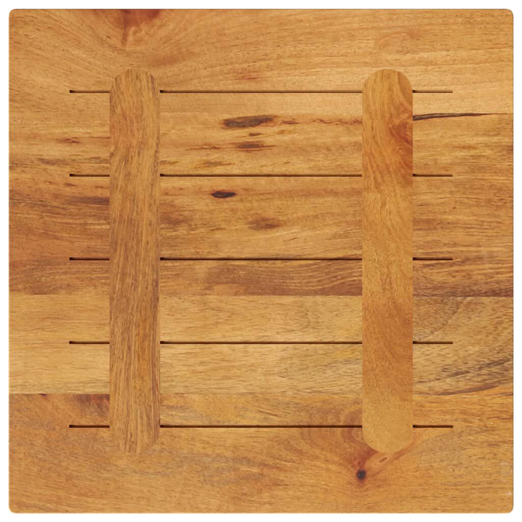 vidaXL Επιφάνεια Τραπεζιού Τετράγωνη 50x50x3,8 εκ. Μασίφ Ξύλο Μάνγκο