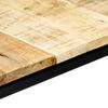 vidaXL Τραπεζαρία 140 x 70 x 75 εκ. από Μασίφ Ακατέργαστο Ξύλο Μάνγκο