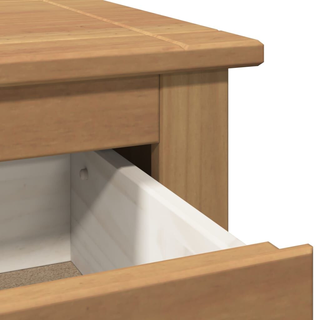 vidaXL Μπουφές με Συρτάρια Panama 112x40x80 εκ. από Μασίφ Ξύλο Πεύκου