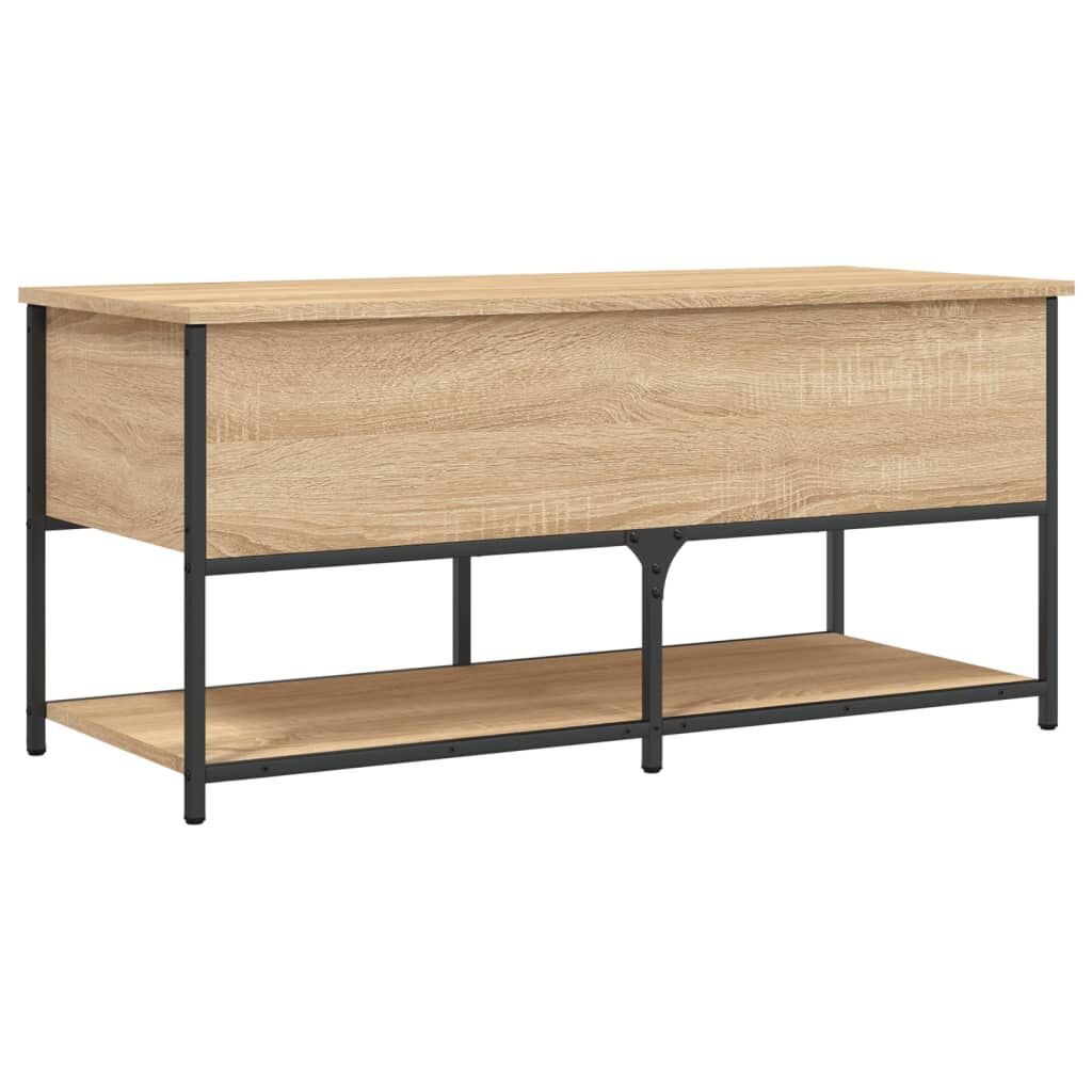 vidaXL Παγκάκι Αποθήκευσης Sonoma Δρυς 100x42,5x47 εκ. Επεξεργ. Ξύλο
