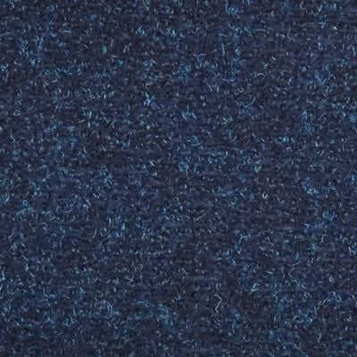vidaXL Πατάκια Σκάλας Αυτοκόλ. 10 τεμ Ν. Μπλε 56x17x3 εκ. Βελονιασμένα