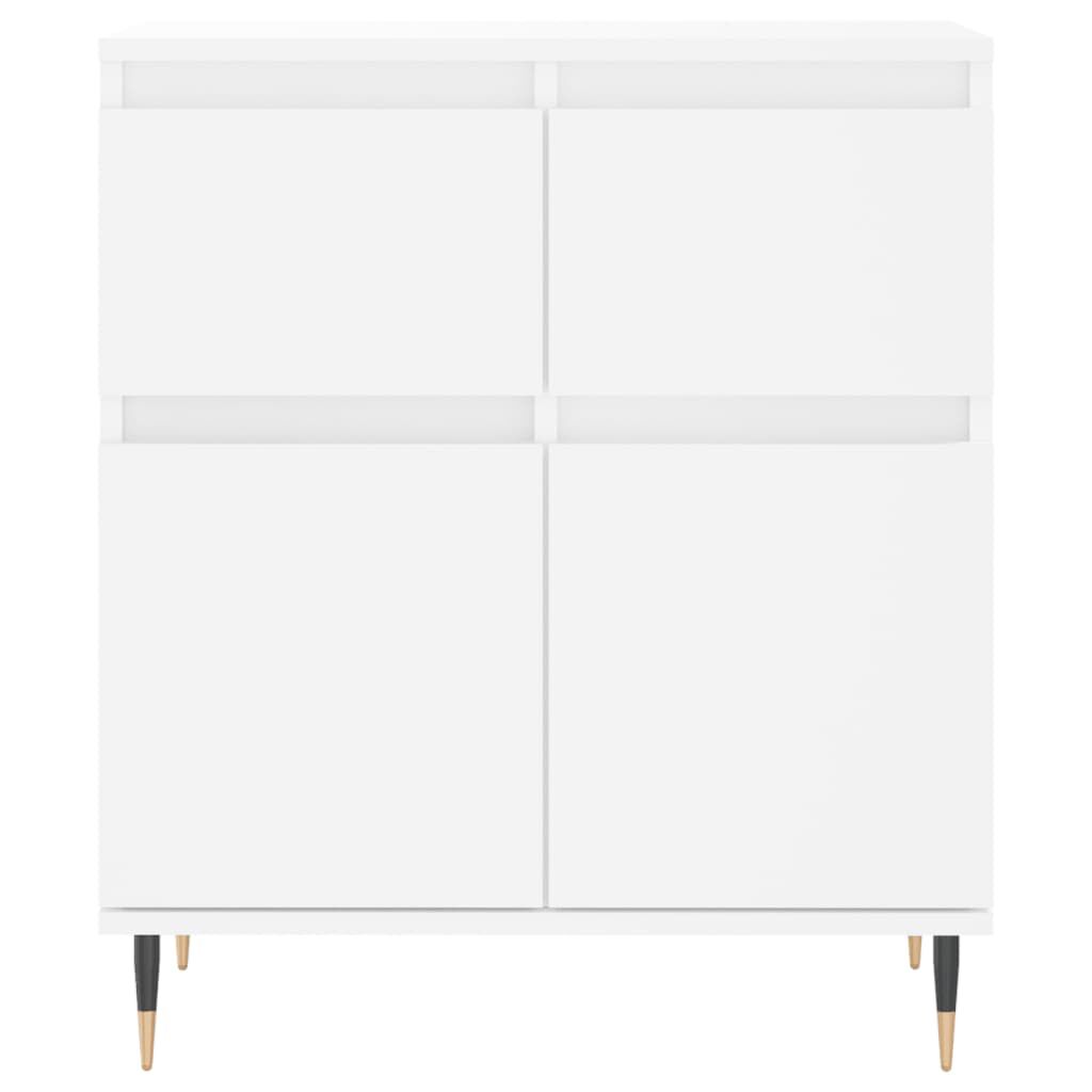 vidaXL Συρταριέρα Λευκή 60 x 35 x 70 εκ. από Επεξεργασμένο Ξύλο