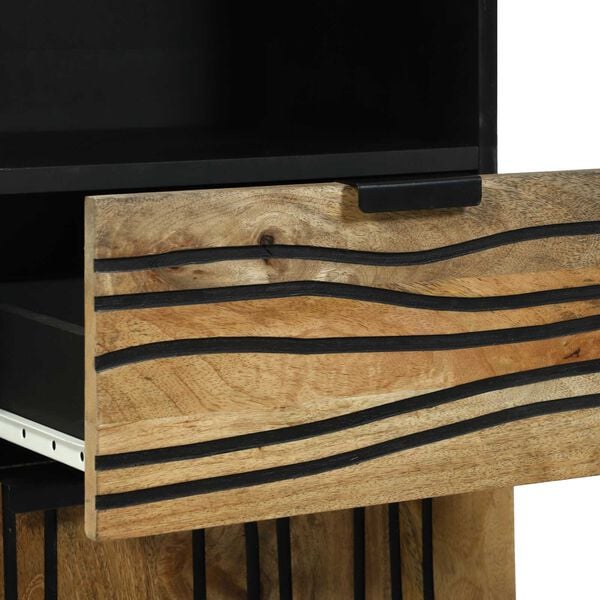 vidaXL Έπιπλο μπάνιου 38x33.5x160 cm από σταχτόξυλο