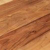 vidaXL Τραπέζι Bistro Ø60 x 76 εκ. Μασίφ Ξύλο Ακακίας
