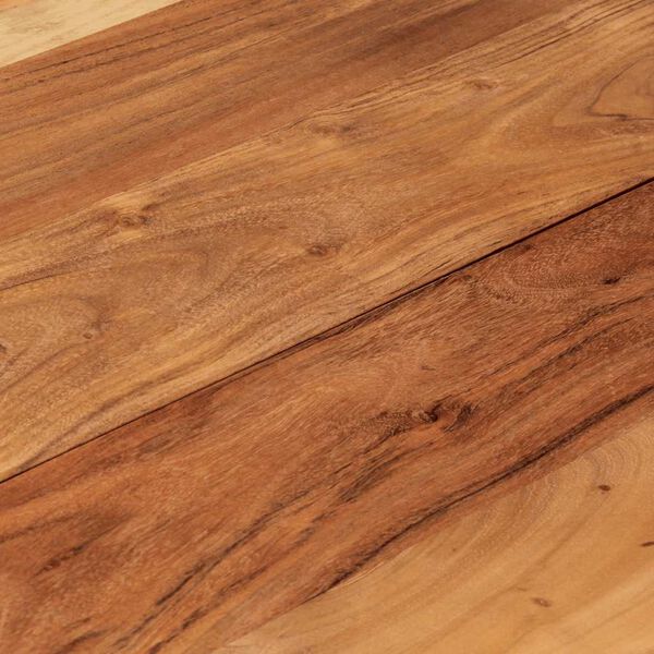 vidaXL Τραπέζι Bistro Ø60 x 76 εκ. Μασίφ Ξύλο Ακακίας