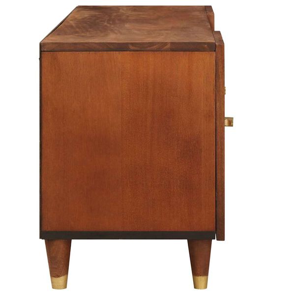 vidaXL Ντουλάπες & ράφια αποθήκευσης μέσων Καφέ 105 x 33.5 x 46 εκ.