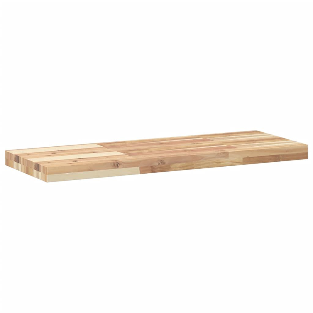 vidaXL Ράφι Κρεμαστό 100x30x4 εκ. Ακατέργαστο Μασίφ Ξύλο Ακακίας