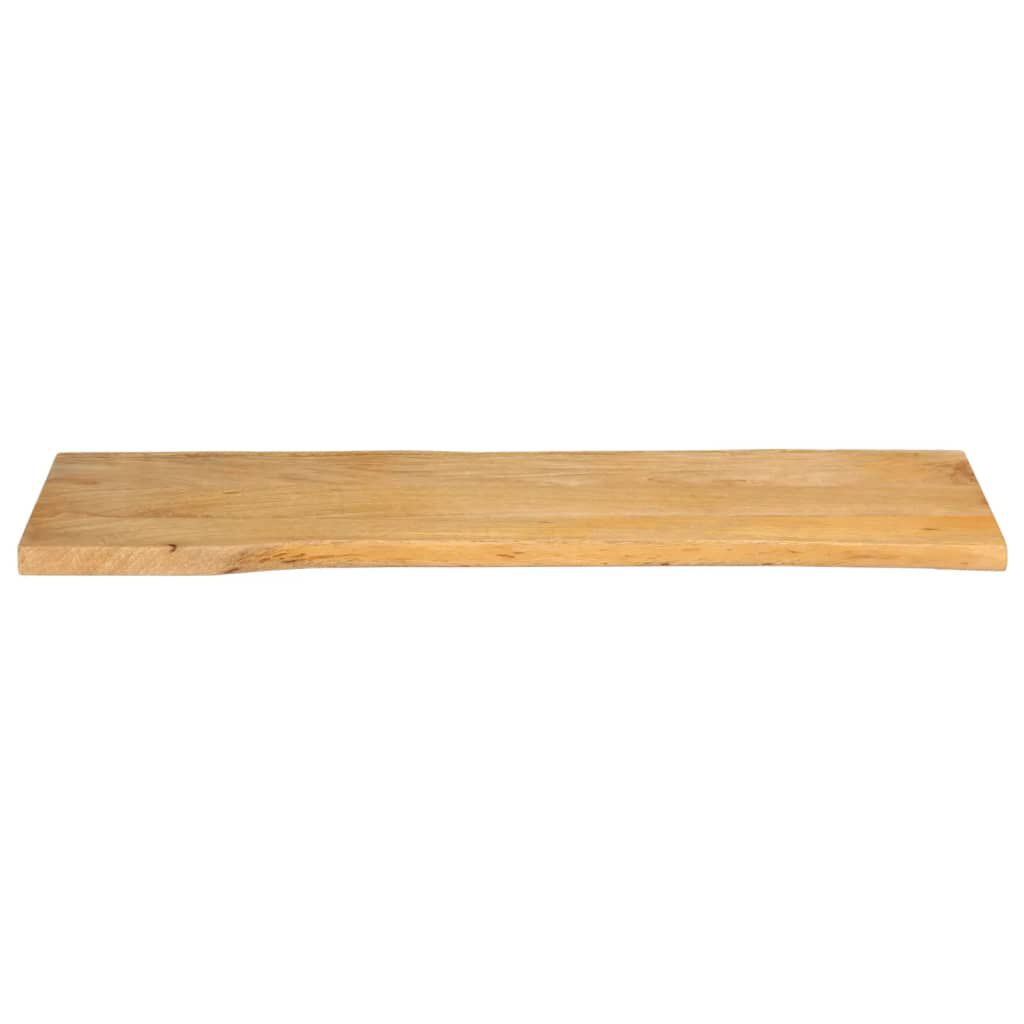 vidaXL Επιφάνεια Τραπεζιού 120x40x2,5 εκ. Live Edge Μασίφ Ξύλο Μάνγκο