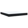 vidaXL &Kappa;&rho;&epsilon;&beta;ά&tau;&iota; Boxspring &mu;&epsilon; &Sigma;&tau;&rho;ώ&mu;&alpha; &Mu;&alpha;ύ&rho;&omicron; 180x200 &epsilon;&kappa;. &Beta;&epsilon;&lambda;&omicron;ύ&delta;&iota;&nu;&omicron;