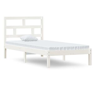 vidaXL &Pi;&lambda;&alpha;ί&sigma;&iota;&omicron; &Kappa;&rho;&epsilon;&beta;&alpha;&tau;&iota;&omicron;ύ &Lambda;&epsilon;&upsilon;&kappa;ό 90 x 190 &epsilon;&kappa;. &Mu;&alpha;&sigma;ί&phi; &Xi;ύ&lambda;&omicron; Single