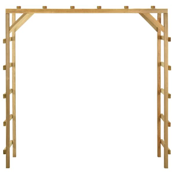 vidaXL Πολύζυγο Εξωτερικού Χώρου 170x60x170 εκ. από Μασίφ Ξύλο Πεύκου