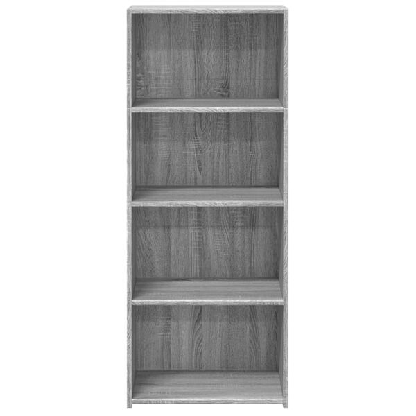 vidaXL Ντουλάπι Γκρι Sonoma 50x41x124 εκ. από Επεξεργασμένο Ξύλο