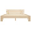 vidaXL Πλαίσιο Κρεβατιού 160 x 200 εκ. από Μασίφ Ξύλο Πεύκου