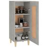 vidaXL Ντουλάπι Γκρι Σκυροδέματος 34,5x34x90 εκ. Επεξεργασμένο Ξύλο