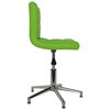 3087663 vidaXL Swivel Dining Chair Green Faux Leather (334404)