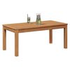 vidaXL Τραπέζι Κήπου Φυσικό 95 x 45 x 40 εκ Μασίφ ξύλο teak