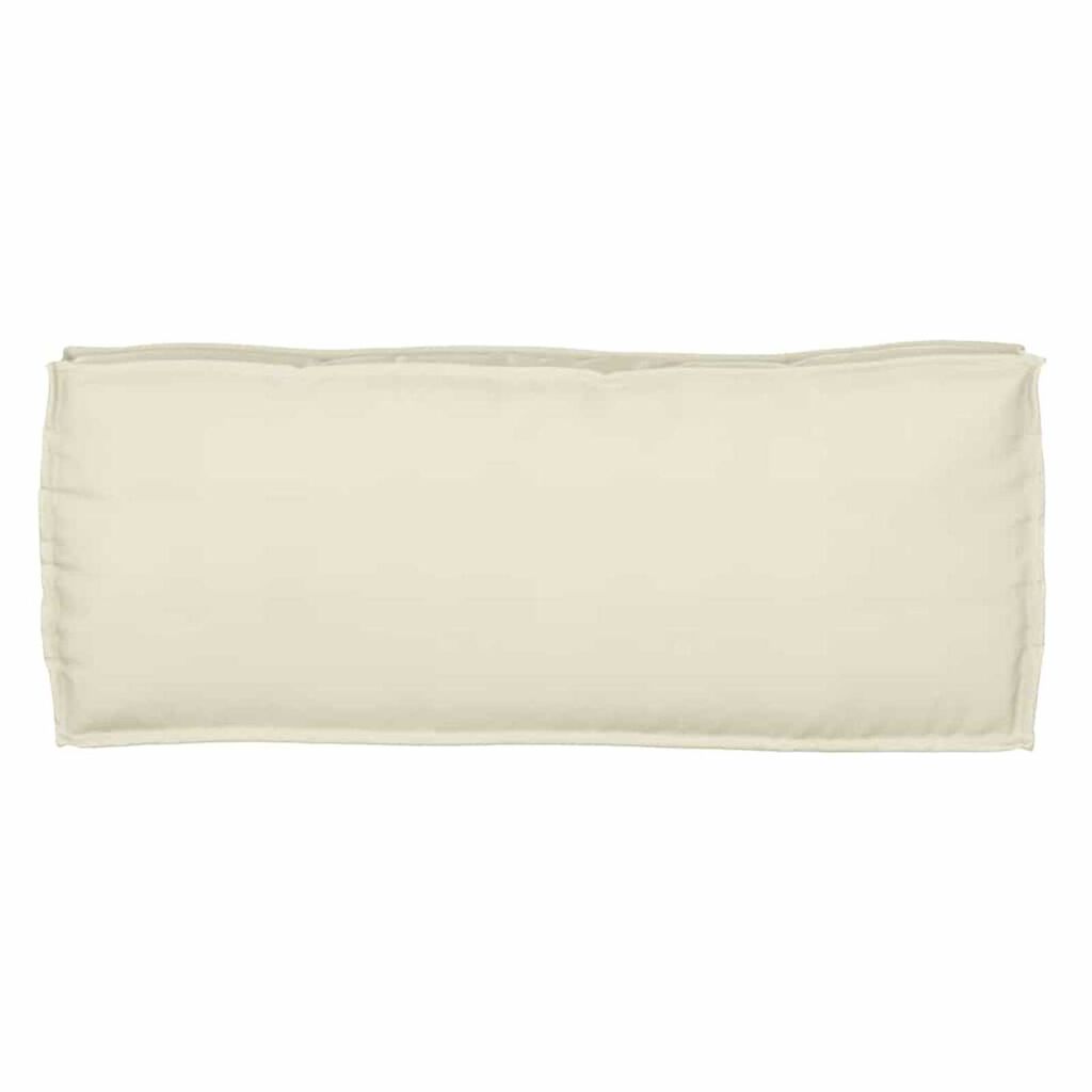 vidaXL Σετ Μαξιλαριών Πάγου 2 pcs Κρεμ 100 x 40 x 8 εκ Ύφασμα Oxford