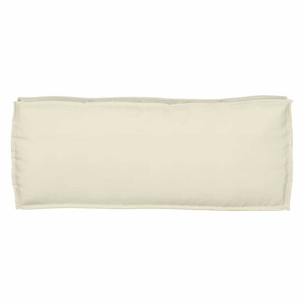 vidaXL Σετ Μαξιλαριών Πάγου 2 pcs Κρεμ 100 x 40 x 8 εκ Ύφασμα Oxford
