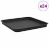 vidaXL &Tau;&epsilon;&tau;&rho;&alpha;&gamma;&omega;&nu;&iota;&kappa;ό&sigmaf; &Delta;ί&sigma;&kappa;&omicron;&sigmaf; &Lambda;&omicron;&upsilon;&lambda;&omicron;&upsilon;&delta;&iota;ώ&nu; 24 pcs &Mu;&alpha;ύ&rho;&omicron; 32 x 32 x 2,5 &epsilon;&kappa;.