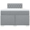 vidaXL &Kappa;&rho;&epsilon;&beta;ά&tau;&iota; Boxspring &mu;&epsilon; &Sigma;&tau;&rho;ώ&mu;&alpha; &Alpha;&nu;&omicron;&iota;&chi;&tau;ό &Gamma;&kappa;&rho;&iota; 120x200 &epsilon;&kappa;. &Upsilon;&phi;&alpha;&sigma;&mu;ά&tau;&iota;&nu;&omicron;