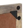 vidaXL Καθρέφτης μπάνιου 50x3x70 cm από μασίφ ξύλο Mango