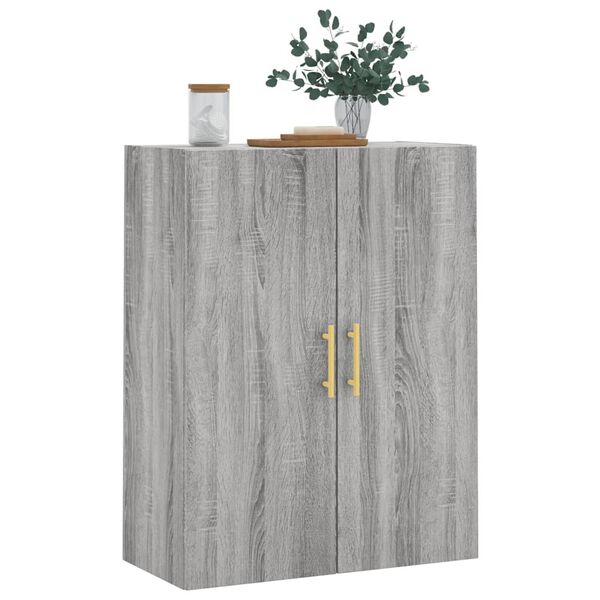 vidaXL Ντουλάπι Τοίχου Γκρι Sonoma 69,5 x 34 x 90 εκ.