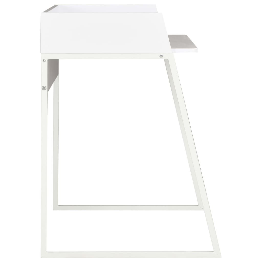 vidaXL Γραφείο Λευκό 90 x 60 x 88 εκ.