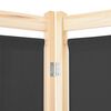 vidaXL Διαχωριστικό Δωματίου με 6 Πάνελ Γκρι 240x170x4 εκ. Υφασμάτινο