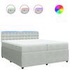 vidaXL &Kappa;&rho;&epsilon;&beta;ά&tau;&iota; Boxspring &mu;&epsilon; &Sigma;&tau;&rho;ώ&mu;&alpha; &Alpha;&nu;&omicron;&iota;&chi;&tau;ό &Gamma;&kappa;&rho;&iota; 200x200 &epsilon;&kappa;. &Beta;&epsilon;&lambda;&omicron;ύ&delta;&iota;&nu;&omicron;