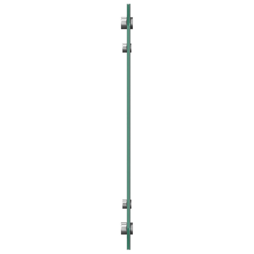 vidaXL Κουζίνα Πίσω τοίχωμα Σκούρο Γκρι 80x40x0,6 εκ Σκληρυμένο Γυαλί