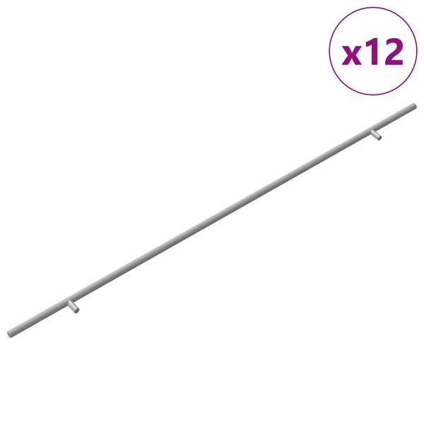 vidaXL &Chi;&epsilon;&iota;&rho;&iota;&sigma;&tau;ή&rho;&iota;&omicron; &Nu;&tau;&omicron;&upsilon;&lambda;ά&pi;&alpha;&sigmaf; 12 pcs &Alpha;&sigma;&eta;&mu;ί 900 &chi;&iota;&lambda;&iota;&omicron;&sigma;&tau;ά