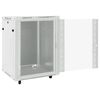 vidaXL Καμπίνα Δικτύου 15U 19" IP20 Γκρι 60x45x86 εκ.