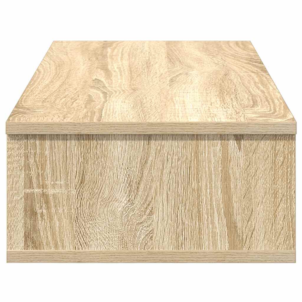 vidaXL Ράφι τοίχου με συρτάρια Sonoma Oak Κατασκευασμένο ξύλο