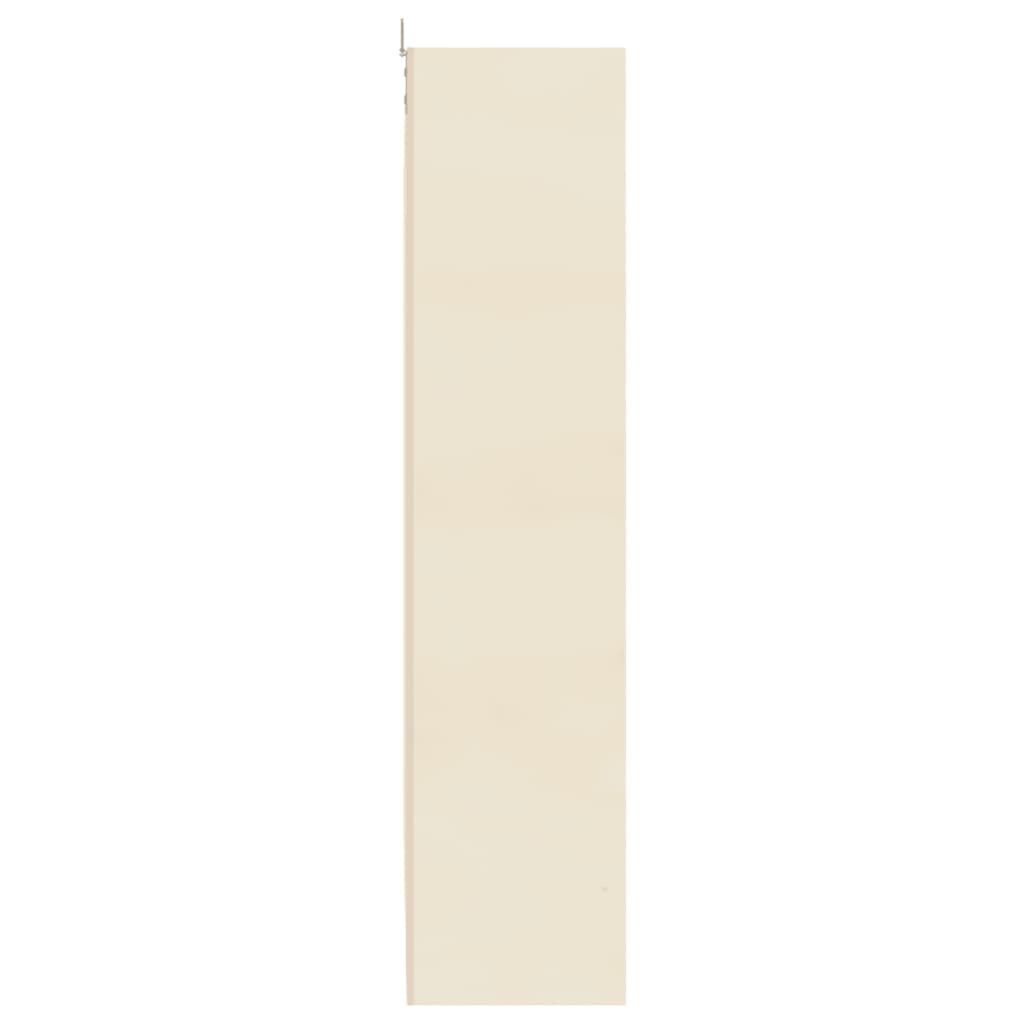 vidaXL Ξύλινη συλλεκτική βιτρίνα με πόρτες 100x8,5x37 εκ.