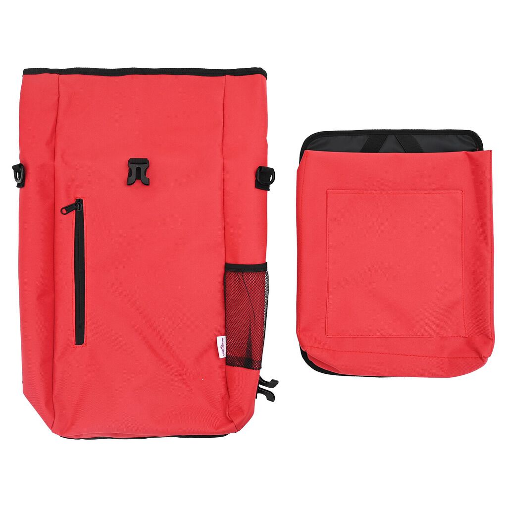 vidaXL Τσάντα Ποδηλάτου για Πάνιου 20 L Κόκκινη 31x13x58 εκ