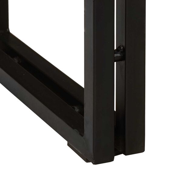 vidaXL Τραπέζι κονσόλας 160x33x75 εκ. Μασίφ χοντροκομμένο ακακία