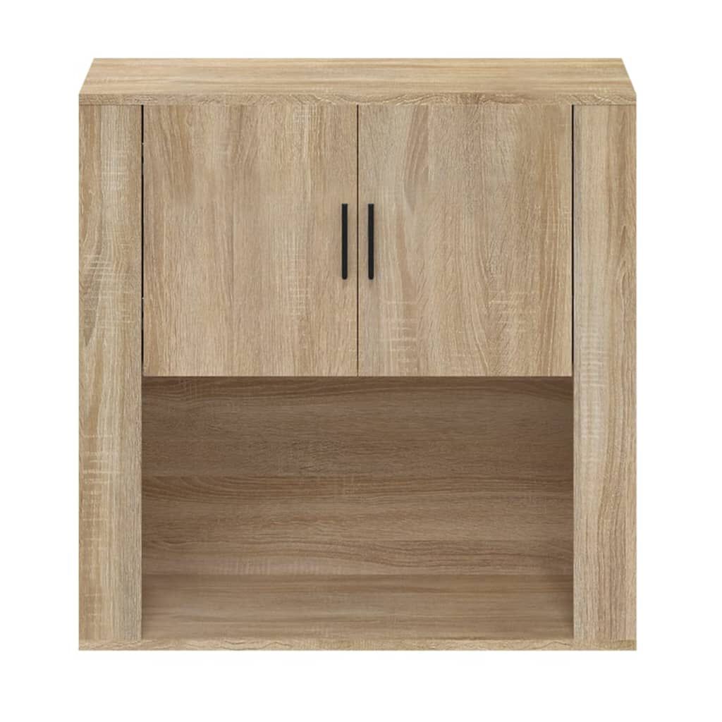 vidaXL Ντουλάπι Τοίχου Sonoma Δρυς 80x33x80 εκ. Επεξεργασμένο Ξύλο