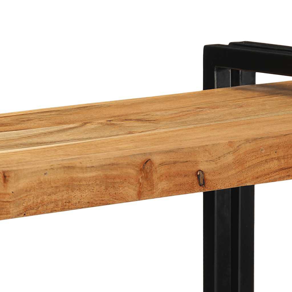 vidaXL Ράφι τοίχου 90x33x45 cm μασίφ ξύλο ακακίας