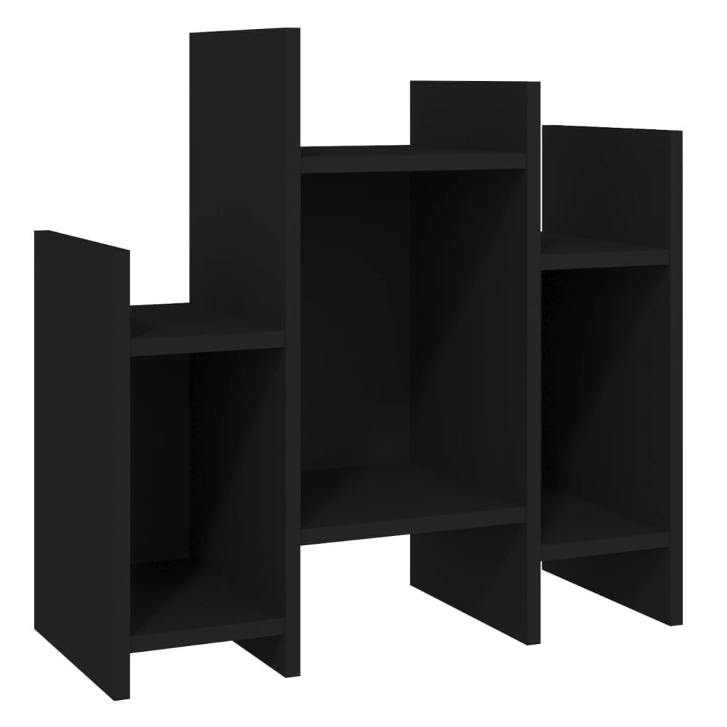 vidaXL Βοηθητικό Ντουλάπι Μαύρο 60 x 26 x 60 εκ. από Επεξ. Ξύλο