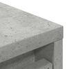 vidaXL Παπουτσοθήκη Γκρι Σκυροδέματος 29,5x34x76εκ. Επεξεργασμένο Ξύλο