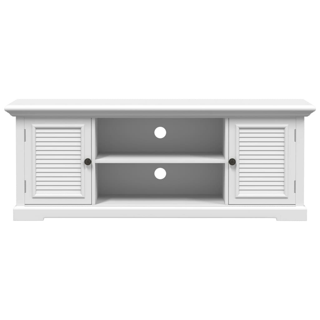 vidaXL Έπιπλο Τηλεόρασης Λευκό 110x30x41 εκ. από Επεξεργασμένο Ξύλο
