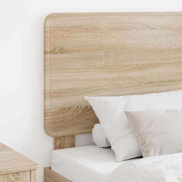 vidaXL Κεφαλάρι με κεφαλάρι Δρύς Sonoma 75 cm Επεξεργασμένο ξύλο
