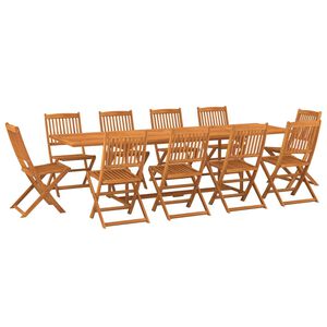 vidaXL &Sigma;&epsilon;&tau; &Tau;&rho;&alpha;&pi;&epsilon;&zeta;&alpha;&rho;ί&alpha;&sigmaf; &Kappa;ή&pi;&omicron;&upsilon; 11 &Tau;&epsilon;&mu;&alpha;&chi;ί&omega;&nu; 280x90x75 &epsilon;&kappa;. &Mu;&alpha;&sigma;ί&phi; &Alpha;&kappa;&alpha;&kappa;ί&alpha;