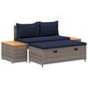 vidaXL &Sigma;&epsilon;&iota;&rho;ά &Kappa;&alpha;&nu;&alpha;&pi;έ &Epsilon;&xi;&omega;&tau;&epsilon;&rho;&iota;&kappa;&omicron;ύ 4 -Seater 4 &tau;&mu;&chi;. 55 x 30 x 39 &epsilon;&kappa;