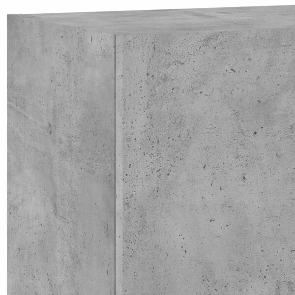vidaXL Έπιπλο Τοίχου Τηλεόρασης Γκρι Σκυρ. 40,5x30x60 εκ. Επεξ. Ξύλο